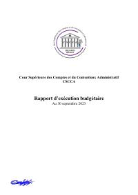 (2024-01) Budget Execution Report as of September 30, 2023 (Q4, FY 2022-2023)