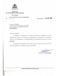 (2018-05) Draft Budget Settlement Law and General Account of the Central State Administration, FY 2016-2017