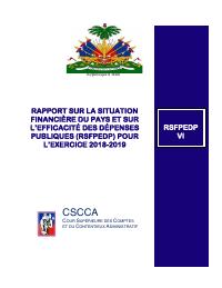 (2018-11) Report on the Country's Financial Situation and the Efficiency of Public Expenditure (RSFPEDP), FY 2018-2019
