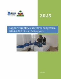 (FY2025) DINEPA Budget Execution and Achievements Report, FY2024-2025
