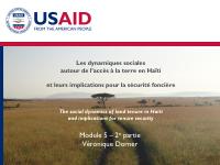 (2012) Social Dynamics of Access to Land in Haiti and Implications for Tenure Security