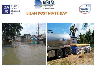 (2017-03) Post-Matthew Stocktaking: Rural Development Unit, South
