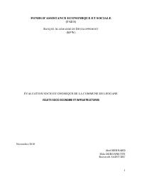 Socio-Economic Assessment of the Commune of Léogâne: Socio-Economy and Infrastructure