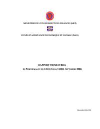 (2024-Q3) FAES Quarterly Performance Report, July to September 2024