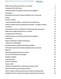Haiti Child Domestic Workers: Tabular Data and Summary of the 2001 Study