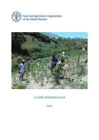 (2016) Haiti: El Niño Response Plan, September 2016