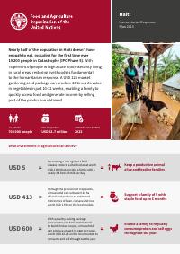 (2023) Haiti: Humanitarian Response Plan 2023 (FAO Chapter)