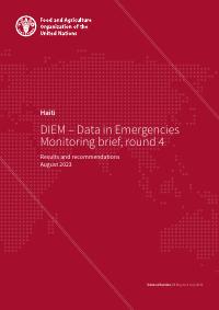 (2023-Q3) Haiti: DIEM - Data in Emergencies Monitoring Brief, Round 4 (August 2023)