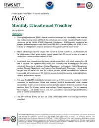 Ayiti, klima ak metyo mansyèl, mas 2026