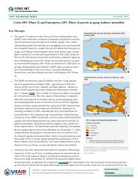 (2024-11) Key Message Update: Crisis (IPC Phase 3) and Emergency (IPC Phase 4) persist as gang violence intensifies