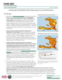 (2026-01) Key Message Update: Security gains remain limited with no improvement on acute food insecurity
