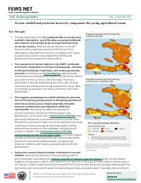 (2026-05) Key Message Update: Erratic rainfall and persistent insecurity compromise the spring agricultural season