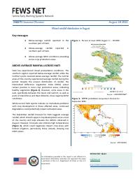 Ayiti, monitè sezonye, out 2025