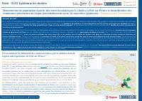 Haiti Cholera Outbreak 2022: Population Movements and Communes at Increased Risk, Report 4