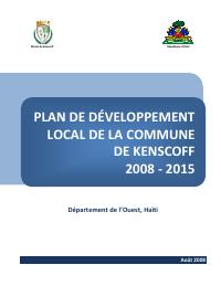 (2008-2015) Local Development Plan for the Commune of Kenscoff, 2008-2015