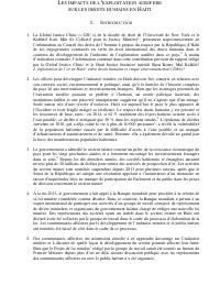The Impacts of Gold Mining on Human Rights in Haiti