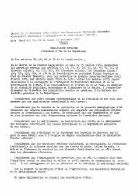 (1972-11-20) Decree of 20 November 1972 Creating the National Territorial Planning Commission