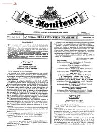 Decree Encouraging Mining Prospection Throughout the Territory of the Republic, 3 March 1976 (Le Moniteur, 131st Year No. 19)