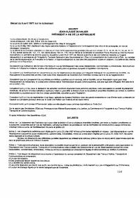 (1977-04-06) Decree of 6 April 1977 on Land Subdivision
