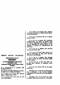(1989-07-27) Decree Authorizing MEF to Survey State Private-Domain Cultivable Land and Prepare the Cadastre