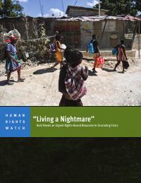 (2023) « Vivre un cauchemar » : Haïti a besoin d'une réponse urgente fondée sur les droits humains face à l'escalade de la crise