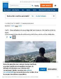 (2024) Haiti: Children Trapped by Criminal Violence and Hunger