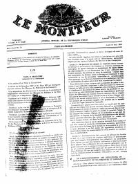 Law on the Registration and Assignment of Trade or Commercial Marks (Le Moniteur, 109th year No 70, 16 August 1954)