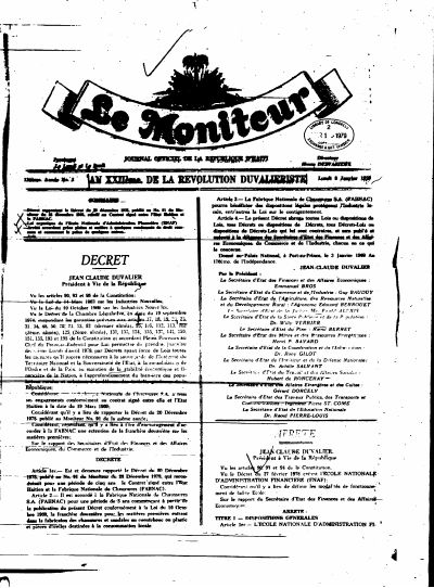 Organic Law of the École Nationale d'Administration Financière (ENAF)