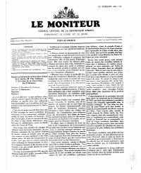 (FY1943) Fiscal Acts of 8 October 1942 (Le Moniteur, 97th year Nos. 80 and 81)
