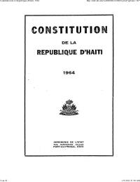 (1964) Constitution of 25 May 1964