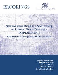 Supporting Durable Solutions to Displacement in Haiti
