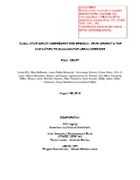 (2012) Cumulative Impact Assessment for Regional Development in the Cap-Haïtien to Ouanaminthe Urban Corridor