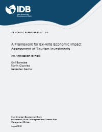 (2015) A Framework for Ex-Ante Economic Impact Assessment of Tourism Investments: An Application to Haiti