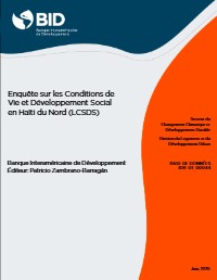 (2020) Enquête sur les Conditions de Vie et Développement Social en Haïti du Nord (LCSDS)