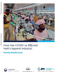 (2020) Résultats de l'enquête 2020 : Comment la COVID-19 a-t-elle affecté l'industrie du vêtement en Haïti ?