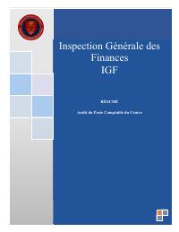 IGF Mission Summary: Audit du poste comptable du Centre