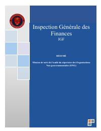 IGF Mission Summary: Mission de suivi de l'audit du répertoire des organisations non gouvernementales (ONG)