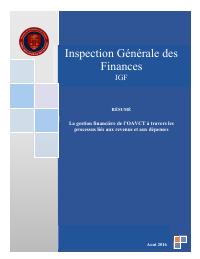 IGF Mission Summary: La gestion financière de l'OAVCT à travers les processus liés aux revenus et aux dépenses