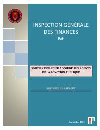 IGF Mission Summary: Soutien financier accordé aux agents de la fonction publique