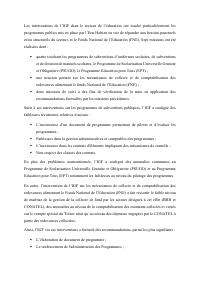 Sentèz sou entèvansyon IGF yo nan sektè edikasyon an