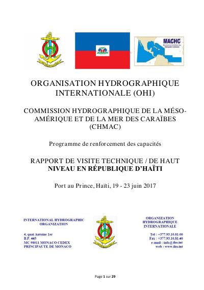 Rapò vizit teknik ak vizit wo nivo nan Repiblik Ayiti