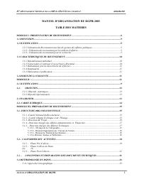 (2003) RGPH 2003 Census Manual: Census Organisation