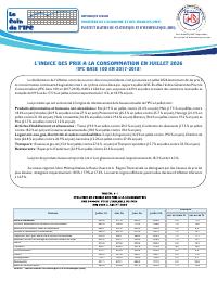 Consumer Price Index Bulletin, July 2026