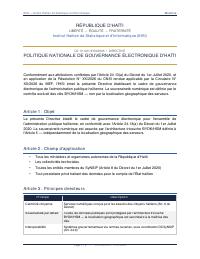 (2026) Directive 001/IHSI/2026: National Electronic Governance Policy