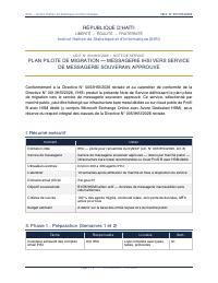 (2026) Nòt sèvis N° 001/IHSI/2026 : plan pilòt pou deplase mesajri IHSI a sou yon sèvis souvren ki apwouve