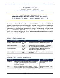 (2026) Recommendation 001/IHSI/2026: Standards for Implementing Electronic Signatures in the Public Administration