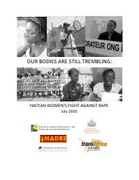 (2010-07) Haitian Women's Fight Against Rape, July 2010