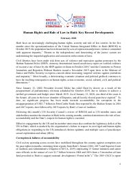 (2020-02) Human Rights and the Rule of Law in Haiti: Key Recent Developments, February 2020