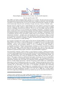 (2022-12) Human Rights and the Rule of Law in Haiti: Key Recent Developments, June through November 2022