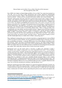 (2023-12) Human Rights and the Rule of Law in Haiti: Key Recent Developments, June through November 2023